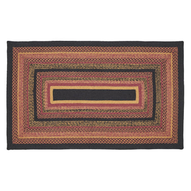 Heritage Farms Jute Braided Rug Rect. with Rug Pad 3'x5' VHC Brands - The Fox Decor